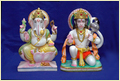 Manufacturers Exporters and Wholesale Suppliers of Marble Ganesha Hanuman Statue Jaipur Rajasthan